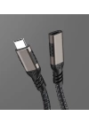 Redclick Extension USB3.2 Type-C PD Uzatma Kablosu 100W 20Gbps 4K@60Hz 1.5 Metre