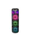 Redclick GD-2887 Dijital LED Göstergeli Mikrofonlu RGB TWS 8 inç Stereo Bass Kablosuz Karaoke Hoparlör