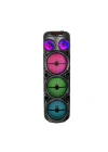 Redclick GD-2887 Dijital LED Göstergeli Mikrofonlu RGB TWS 8 inç Stereo Bass Kablosuz Karaoke Hoparlör