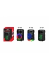 Redclick GD-692 FM Radyolu Mikrofonlu RGB TWS 6.5 inç Stereo Bass Kablosuz Karaoke Hoparlör