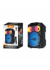 Redclick GD-892 Mikrofonlu RGB TWS 8 inç Stereo Bass Kablosuz Karaoke Hoparlör