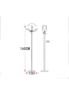 Redclick K160h Ayaklı Işık Kaynağı