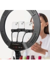 Redclick LJJ22 RGB Light 56cm Işıklı Telefon Tutucu Ring Light