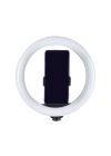 Redclick MJ20 RGB Light 8 inç Işıklı Telefon Tutucu Ring Light