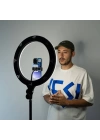 Redclick MJ38 RGB 25W Ring Light Canlı Yayın 38cm USBli ve Telefon Stand