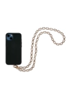Redclick Taş İşlemeli Metal Zincir Cep Telefonu El Askısı 85cm