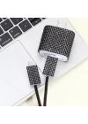 Redclick Taşlı Şarj Aleti Koruyucu 4in1 Set