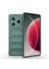 Tecno Camon 30 Pro 5G Kılıf Esnek TPU Oyuklu Arka Yüzey Tasarımlı Redclick Etnik Silikon Kapak