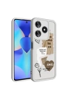 Tecno Spark 10C Kılıf Kamera Korumalı Baskılı Arka Yüzey Redclick Klas Kapak