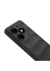 Tecno Spark 20C Kılıf Esnek TPU Oyuklu Arka Yüzey Tasarımlı Redclick Etnik Silikon Kapak