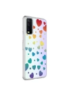 Vivo Y20s Kılıf Redclick M-blue Desenli Kapak