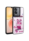 Vivo Y36 5G Kılıf Parlayan Kabartmalı İkonik Figürlü Redclick Amas Silikon Kapak
