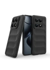 Xiaomi 14T Pro Kılıf Esnek TPU Oyuklu Arka Yüzey Tasarımlı Redclick Etnik Silikon Kapak