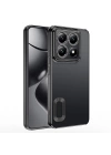Xiaomi 14T Pro Kılıf Kamera Korumalı Logo Gösteren Redclick Omega Kapak