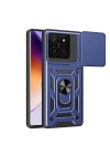 Xiaomi 14T Pro Kılıf Magnetik Standlı Kamera Korumalı Redclick Sürgülü Vega Kapak