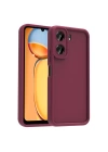 Xiaomi Poco C65 Kılıf Kamera Korumalı Redclick Ananas Kapak
