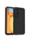 Xiaomi Poco C65 Kılıf Kamera Korumalı Redclick Ananas Kapak