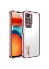 Xiaomi Redmi 10 Kılıf Kamera Korumalı Logo Gösteren Redclick Omega Kapak