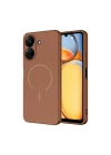 Xiaomi Redmi 13C Kılıf M-safe Şarj Özellikli Redclick Meta Kapak