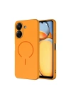 Xiaomi Redmi 13C Kılıf M-safe Şarj Özellikli Redclick Meta Kapak