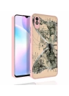 Xiaomi Redmi 9a Kılıf Desenli Kamera Korumalı Parlak Redclick Nora Kapak