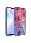 Xiaomi Redmi 9a Kılıf Kamera Korumalı Desenli Sert Silikon Redclick Epoksi Kapak