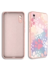 Xiaomi Redmi 9a Kılıf Kamera Korumalı Desenli Sert Silikon Redclick Epoksi Kapak
