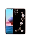 Xiaomi Redmi Note 10 Kılıf El Tutamaçlı Kamera Korumalı Redclick Taka Silikon Kapak