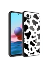 Xiaomi Redmi Note 10 Kılıf Kamera Korumalı Desenli Sert Silikon Redclick Epoksi Kapak
