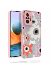 Xiaomi Redmi Note 10 Pro Kılıf Desenli Kamera Korumalı Parlak Redclick Nora Kapak