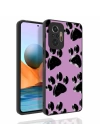 Xiaomi Redmi Note 10 Pro Kılıf Desenli Kamera Korumalı Parlak Redclick Nora Kapak