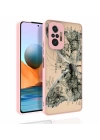 Xiaomi Redmi Note 10 Pro Kılıf Desenli Kamera Korumalı Parlak Redclick Nora Kapak