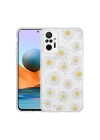 Xiaomi Redmi Note 10 Pro Kılıf Simli Desenli Kamera Korumalı Parlak Redclick Popy Kapak