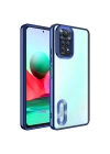 Xiaomi Redmi Note 11 Global Kılıf Kamera Korumalı Logo Gösteren Redclick Omega Kapak