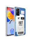 Xiaomi Redmi Note 11 Pro 5g Kılıf Airbag Kenarlı Renkli Desenli Silikon Redclick Elegans Kapak