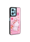 Xiaomi Redmi Note 12 4G Kılıf Parlayan Kabartmalı İkonik Figürlü Redclick Amas Silikon Kapak