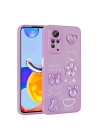 Xiaomi Redmi Note 12 Pro 4G Kılıf Kabartma Figürlü Parlak Redclick Toys Silikon Kapak