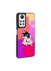 Xiaomi Redmi Note 12 Pro 4G Kılıf Parlayan Kabartmalı İkonik Figürlü Redclick Amas Silikon Kapak