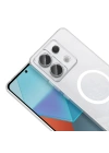 Xiaomi Redmi Note 13 Pro 4G Kamera Korumalı M-Safe Şarj Özellikli Şeffaf Redclick London Silikon Kapak