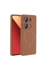 Xiaomi Redmi Note 13 Pro 4G Kılıf M-safe Şarj Özellikli Redclick Meta Kapak