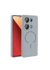 Xiaomi Redmi Note 13 Pro 4G Kılıf M-safe Şarj Özellikli Redclick Meta Kapak
