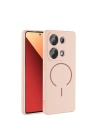 Xiaomi Redmi Note 13 Pro 4G Kılıf M-safe Şarj Özellikli Redclick Meta Kapak