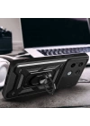 Xiaomi Redmi Note 13 Pro 5G Kılıf Magnetik Standlı Kamera Korumalı Redclick Sürgülü Vega Kapak