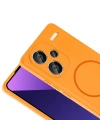 Xiaomi Redmi Note 13 Pro Plus 5G Kılıf M-safe Şarj Özellikli Redclick Meta Kapak