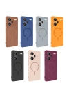 Xiaomi Redmi Note 13 Pro Plus 5G Kılıf M-safe Şarj Özellikli Redclick Meta Kapak