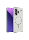 Xiaomi Redmi Note 13 Pro Plus 5G Kılıf M-safe Şarj Özellikli Redclick Tea Kapak