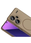 Xiaomi Redmi Note 13 Pro Plus 5G Kılıf M-safe Şarj Özellikli Redclick Tea Kapak