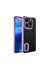 Xiaomi Redmi Note 14 4G Kılıf Kamera Korumalı Logo Gösteren Redclick Omega Kapak