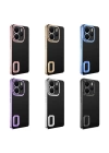 Xiaomi Redmi Note 14 4G Kılıf Kamera Korumalı Logo Gösteren Redclick Omega Kapak