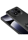 Xiaomi Redmi Note 14 Pro 4G Kılıf Kamera Korumalı Logo Gösteren Redclick Omega Kapak